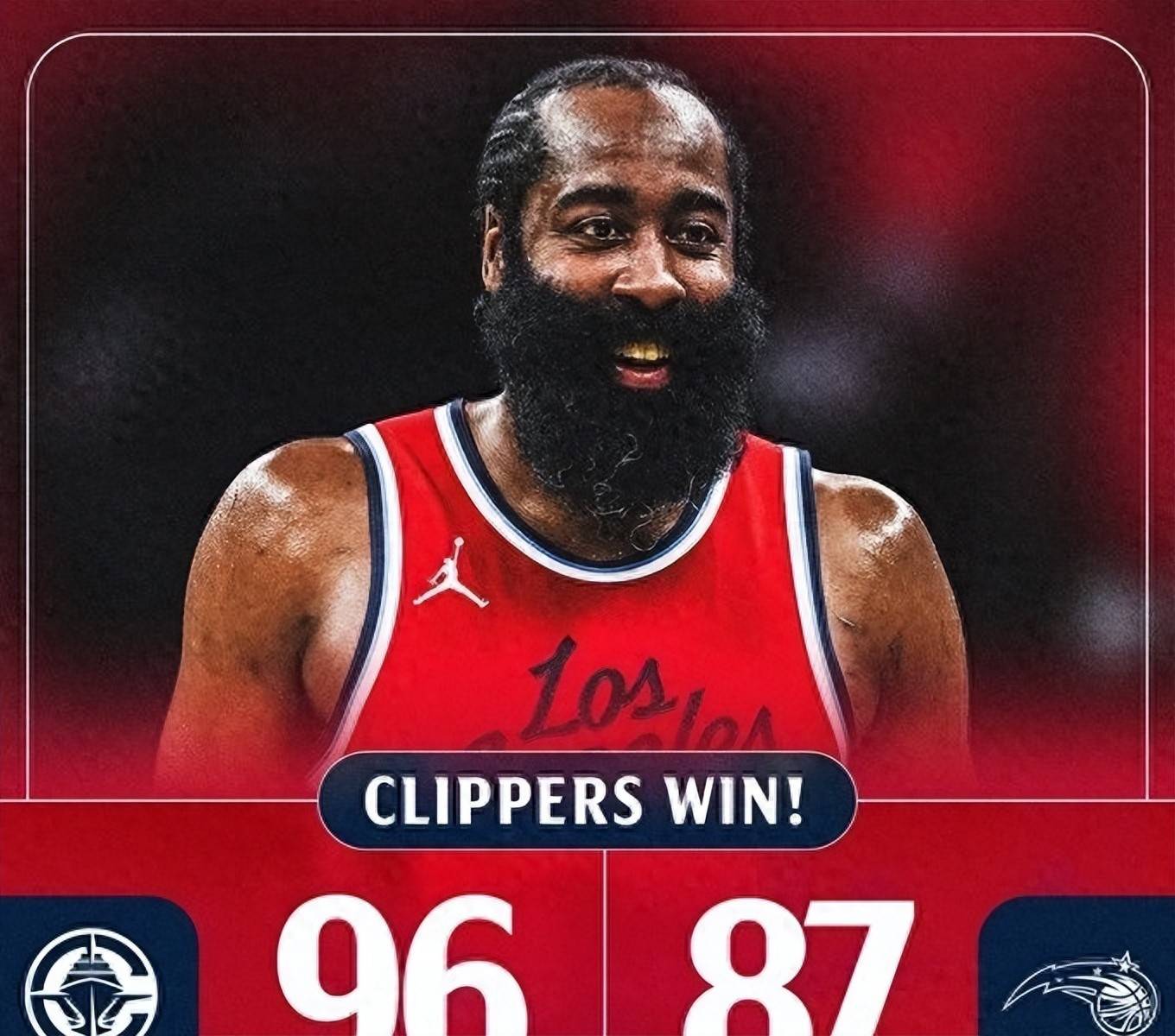 快船客场告捷，主教练施展魔术调整的简单介绍